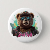 Street Legend Bear - Cooles Grafikdesign
