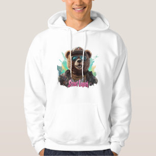 Street Legend Bear - Cooles Grafikdesign Hoodie