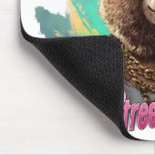 Street Legend Bear - Cooles Grafikdesign Mousepad (Ecke)