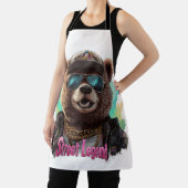 Street Legend Bear - Cooles Grafikdesign Schürze (InSitu)