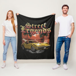 Street Legends - Urban Streetwear Design Fleecedecke