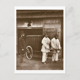 "Street Life in London", Postkarte