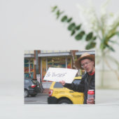 Street Life Postkarte (Stehend Vorderseite)
