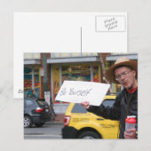 Street Life Postkarte (Vorne/Hinten)