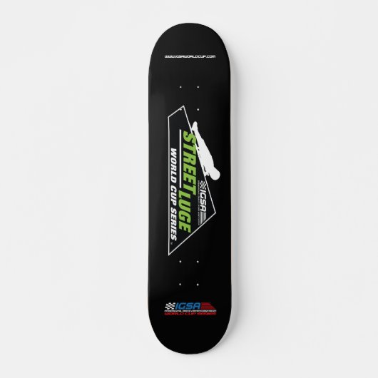Street Luge Weltmeisterschaft Deck Skateboard (Vorne)