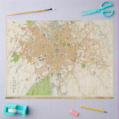 Street Map Decoupage Seidenpapier (Basteln)