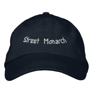 Street Monarch Adjustable Navy Power of Royalty Bestickte Baseballkappe