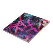 Street Mural with Layered Drips & Urban Color (4) Fliese (Seite)