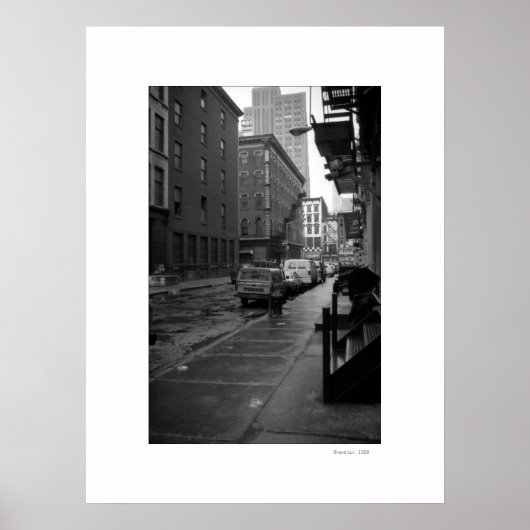 STREET NYC Poster (Vorne)