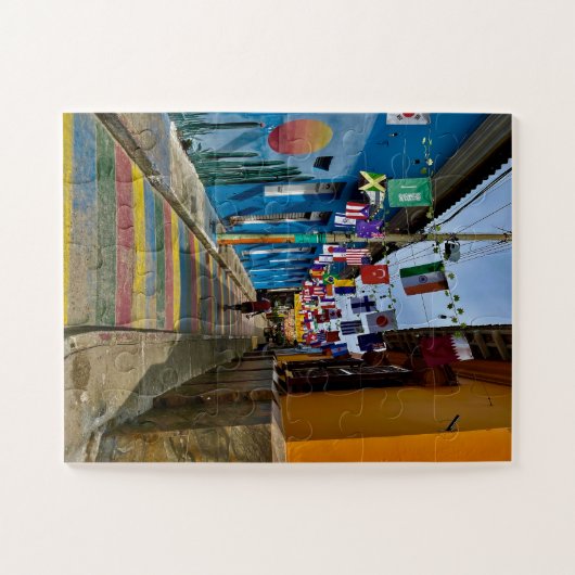 Street of Flags | Latin America’s Celebration Puzzle (Horizontal)