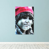 Street Performance 4 24x36 (60x90cm) waccna Leinwanddruck (Insitu (Holzboden))