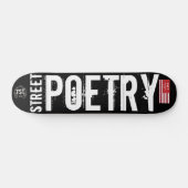 STREET POETRY Skateboard, 7¾ Zoll Deck Skateboard (Horizontal)