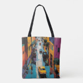 Street Pop Art Tasche (Rückseite)