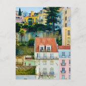 Street Postcard, Lissabon Portugal Europa, Reisen Postkarte (Vorderseite)