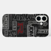 Street Racer Graffiti Case-Mate iPhone Hülle (Rückseite (Horizontal))