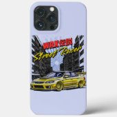 STREET RACER - IMPREZA WRX LEGEND Case-Mate iPhone HÜLLE (Rückseite)