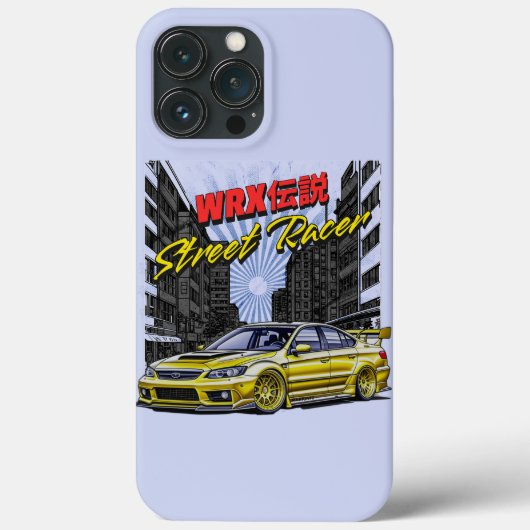 STREET RACER - IMPREZA WRX LEGEND Case-Mate iPhone HÜLLE (Rückseite)