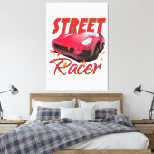 Street Racer Leinwanddruck (Insitu (Schlafzimmer))