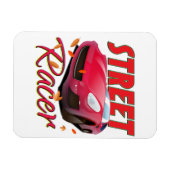 Street Racer Magnet (Horizontal)