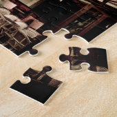Street Restaurant, Paris, Frankreich Puzzle (Seite)