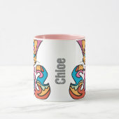 Street Retro Cat, Cap and Sneakers| Funny Tasse (Zentrum)