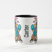 Street Retro Dog, Cap and Sneakers | Funny Tasse (Zentrum)
