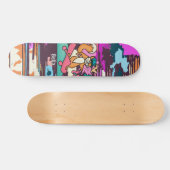 Street Retro Eichhörnchen auf Skateboard | Funny (Horizontal)