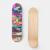 Street Retro Eichhörnchen auf Skateboard | Funny (Vorderseite)