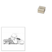 Street Rod Gummistempel (Stempel)