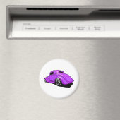 Street Rod Lila Magnet (In Situ (Geschirrspüler))