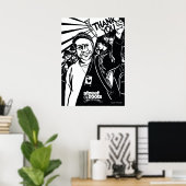 Street Roots Danke Cover - Nikki McClure art Poster (Heimbüro)