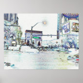 Street Scene 01 Poster (Vorne)