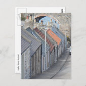 Street Scene - Cullen, Moray, Schottland Postkarte (Vorne/Hinten)