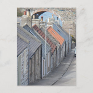 Street Scene - Cullen, Moray, Schottland Postkarte