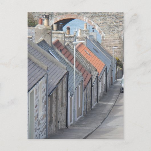 Street Scene - Cullen, Moray, Schottland Postkarte (Vorderseite)
