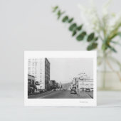 Street Scene in Aberdeen, WA Fotograf Postkarte (Stehend Vorderseite)