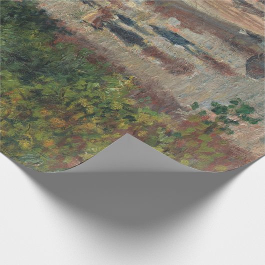 Street Scene in Paris (von Maximilien Luce) Geschenkpapier (Ecke)