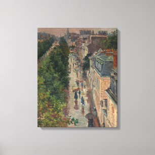 Street Scene in Paris (von Maximilien Luce) Leinwanddruck
