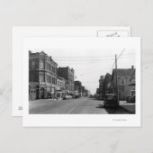 Street Scene in Port Townsend, WA Fotograf Postkarte (Vorne/Hinten)