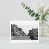 Street Scene in Port Townsend, WA Fotograf Postkarte (Stehend Vorderseite)