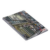 Street Scene of New Orleans Notebook Notizblock (Rechte Seite)