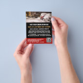 Street Scene, Snow Removal Company Werbung Flyer (Gruppe)