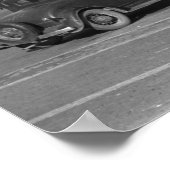 Street Scene Urbana, Ohio, 1938. Vintages Foto Poster (Ecke)