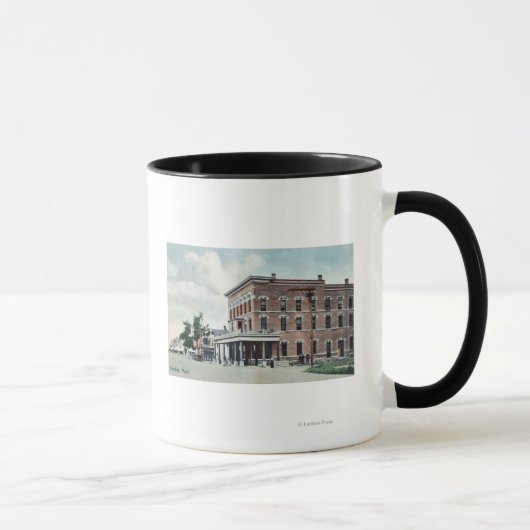 Street SceneGlendive, MT Tasse (Rechts)