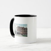 Street SceneGlendive, MT Tasse (Vorderseite Links)