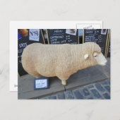 Street Sheep Postkarte (Vorne/Hinten)