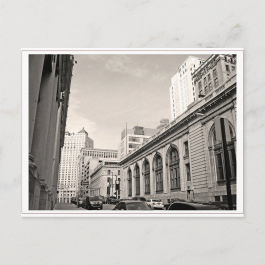 STREET SHEETS by DIG-ITDETROIT Postkarte (Vorderseite)