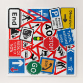 Street Sign Design Puzzle (Horizontal)