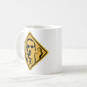 Street Sign Lovecraft Kaffeetasse (Vorderseite Links)