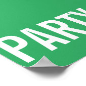 Street Sign Party Parkway Birthday Dekoration Sign (Ecke)